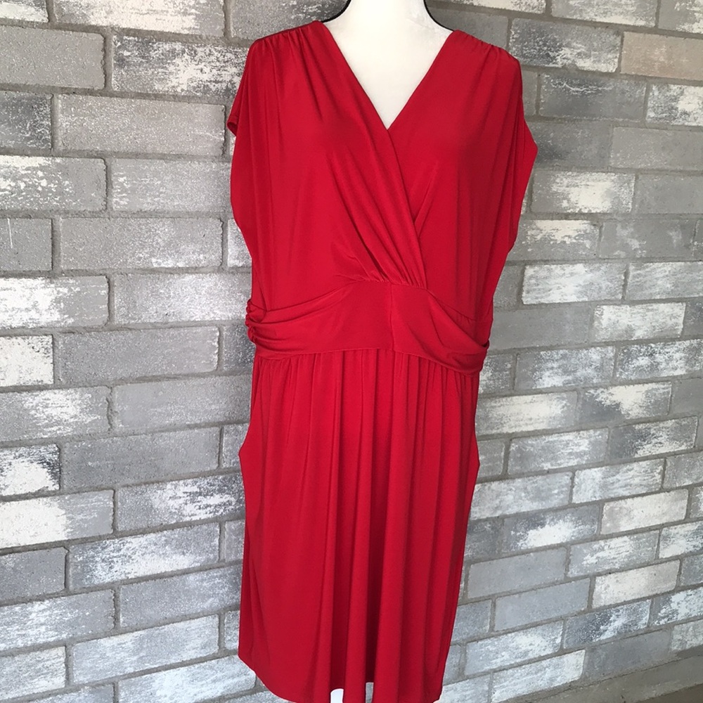 TORRID Red Dress size 3